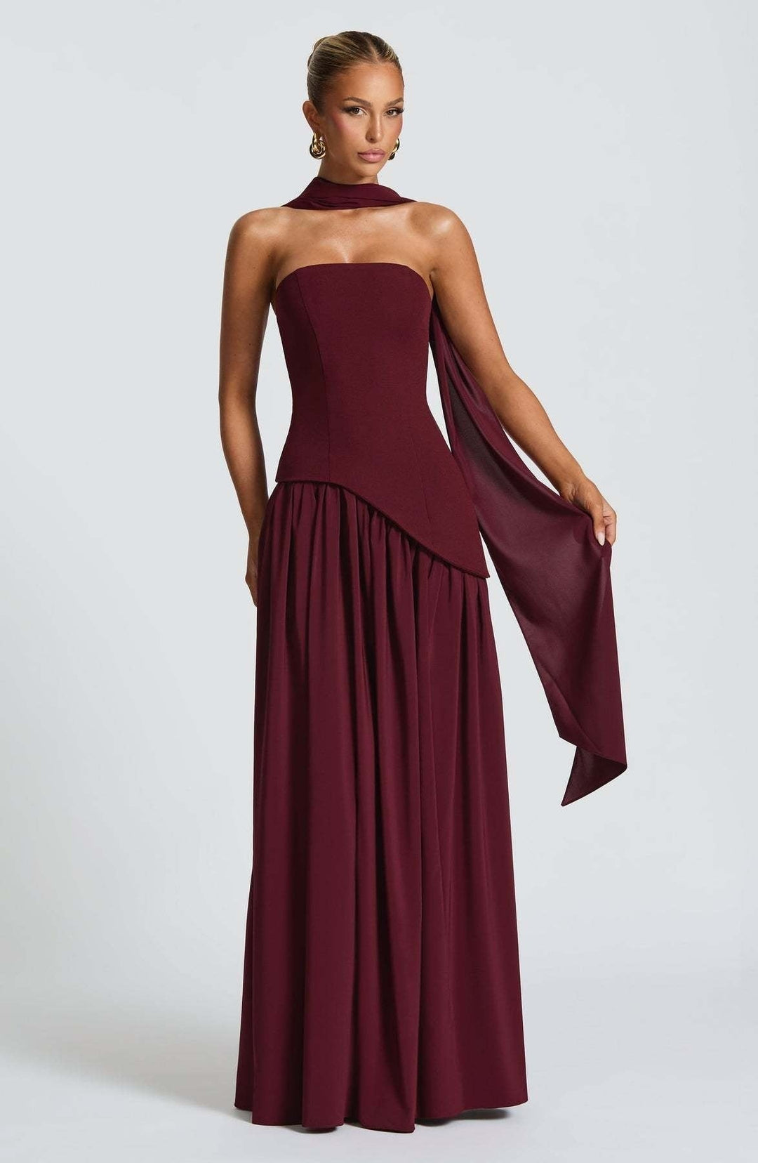 Lange elegante damesjurk - Ivanna
