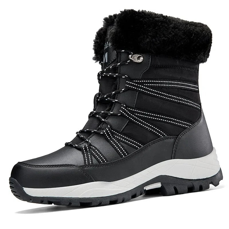 Gewatteerde winterlaarzen met warme voering - Enna