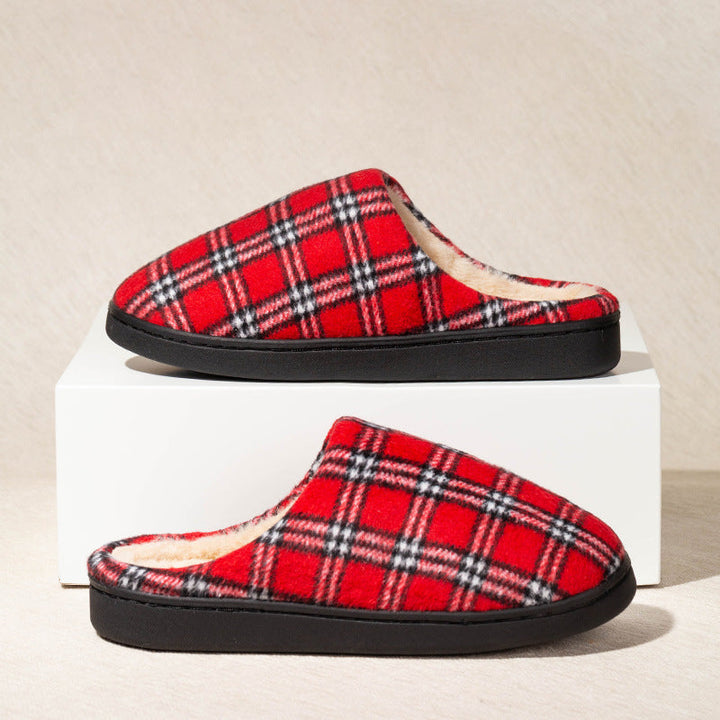 Herensloffen zacht flaneleffect - Jorren