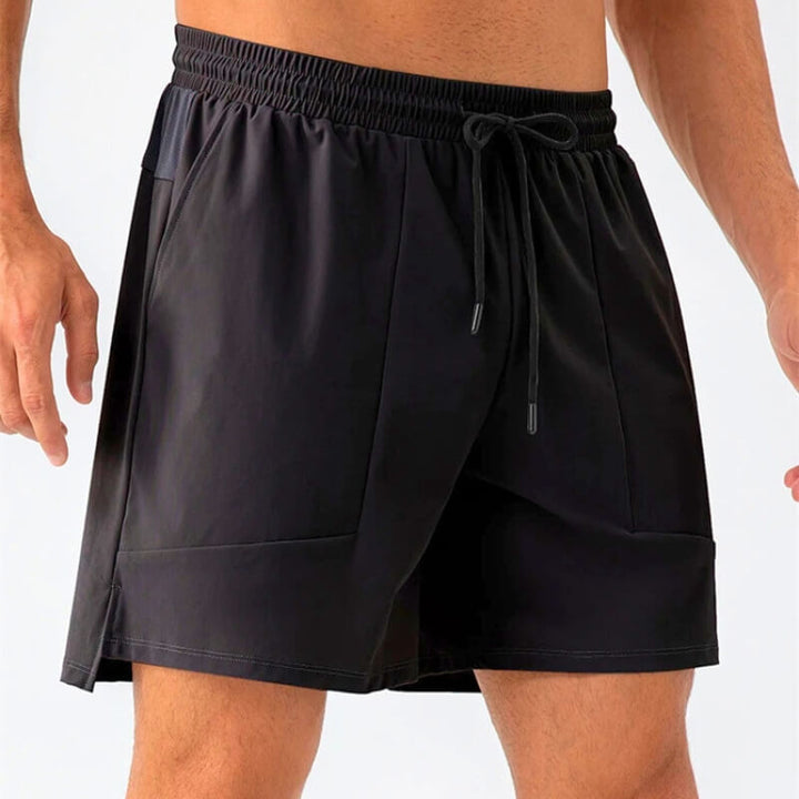 Moderne nylon herenshorts in verschillende kleuren