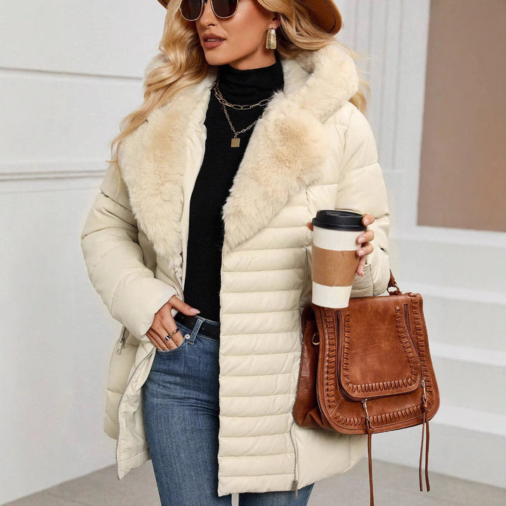 Gewatteerd wikkeljack voor dames - Eliande