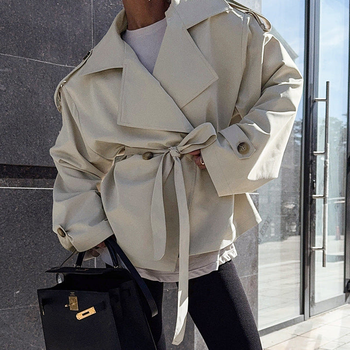 Korte trenchcoat voor dames - Alina
