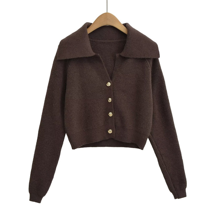 Damesvest met reverskraag - Livia