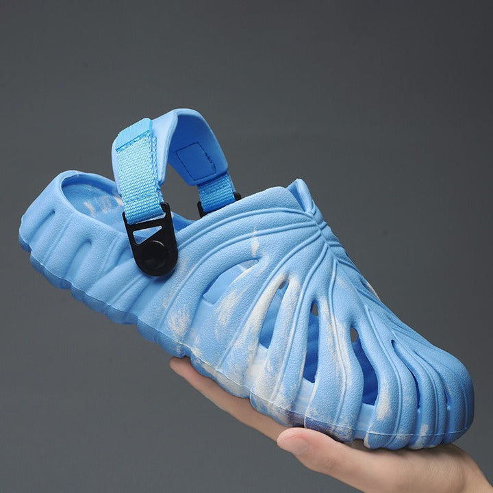 Voorgevormde rubberen herensandalen met ademend ergonomisch ontwerp - Mauro