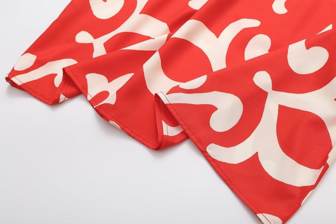 Jurk met bloemenprint - Kaja