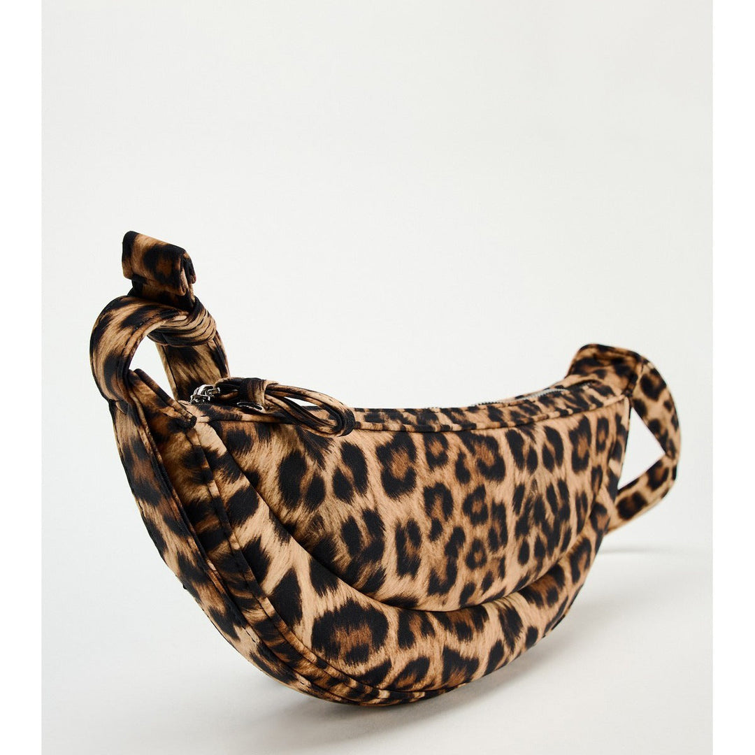 Schoudertas met luipaardprint - Mirea