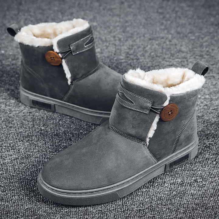 Heren winterlaarzen van suède met warme voering - Danny