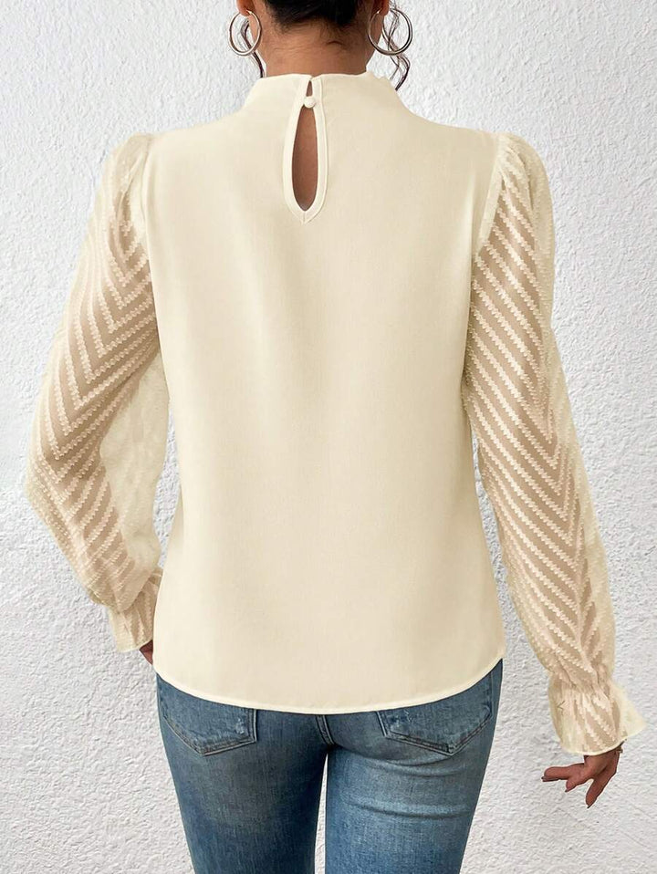 Damesblouse met lange mouwen - Elyra