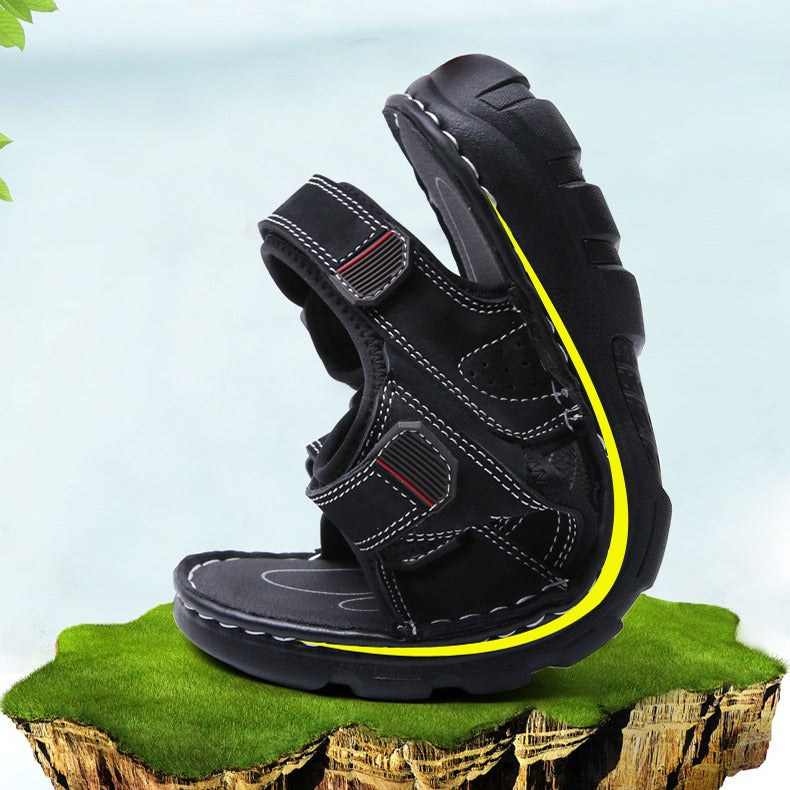 Heren sandalen zwart verstelbaar - Hanoi