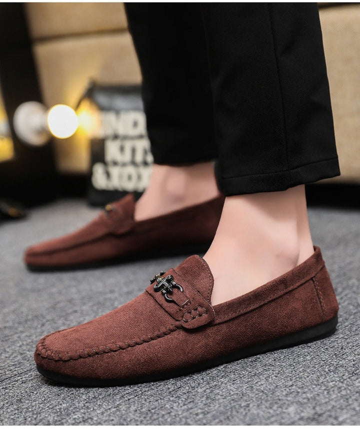 Zachte suède herenschoenen in casual stijl - Mateo