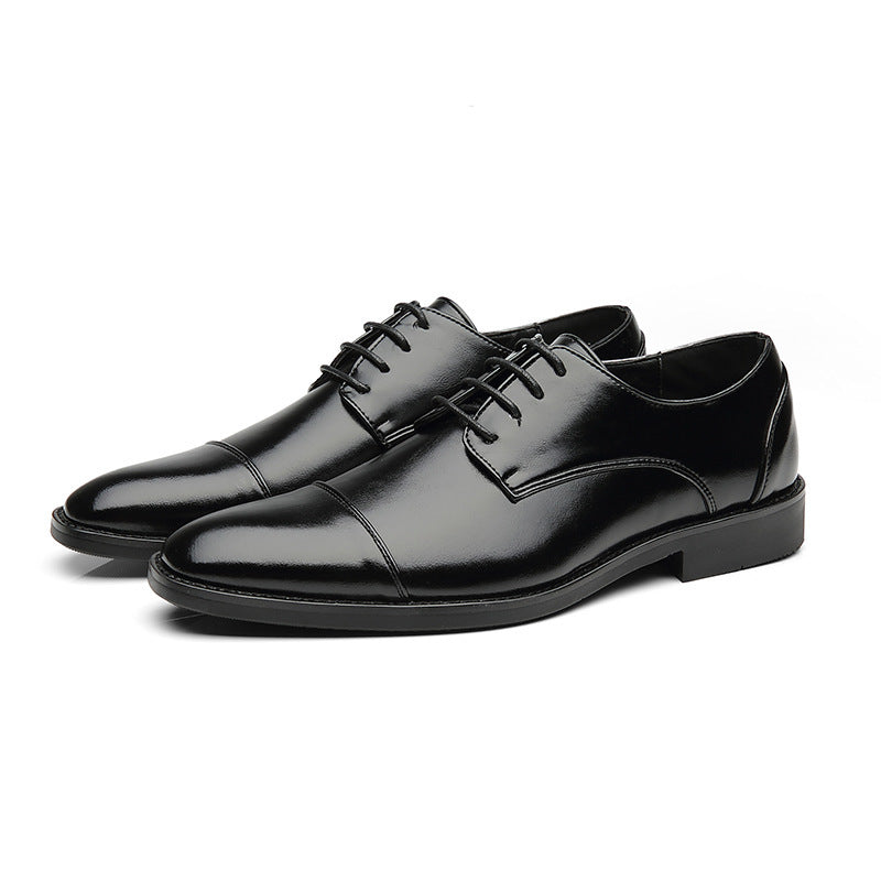 Leren herenschoenen met elegante vetersluiting - Viktor