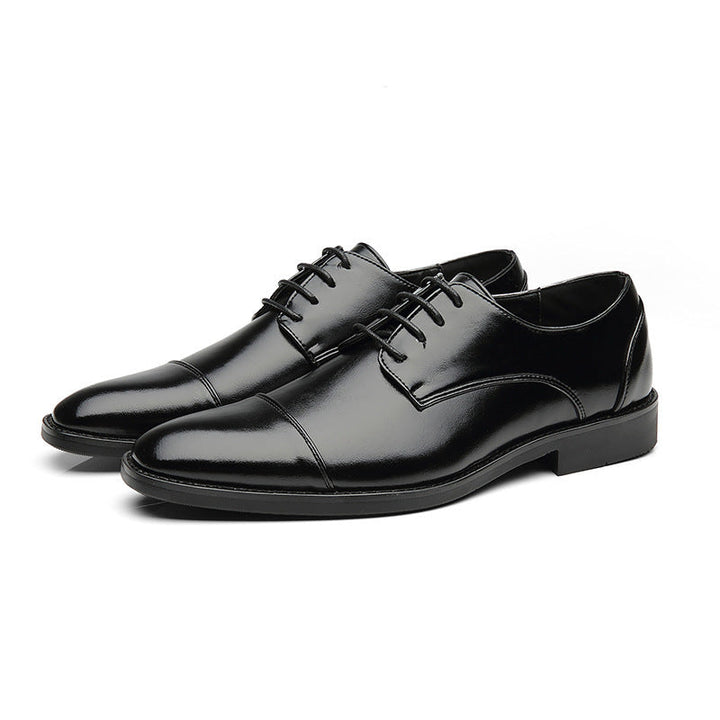 Leren herenschoenen met elegante vetersluiting - Viktor
