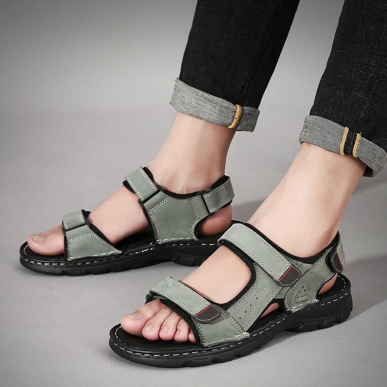 Heren sandalen zwart verstelbaar - Hanoi