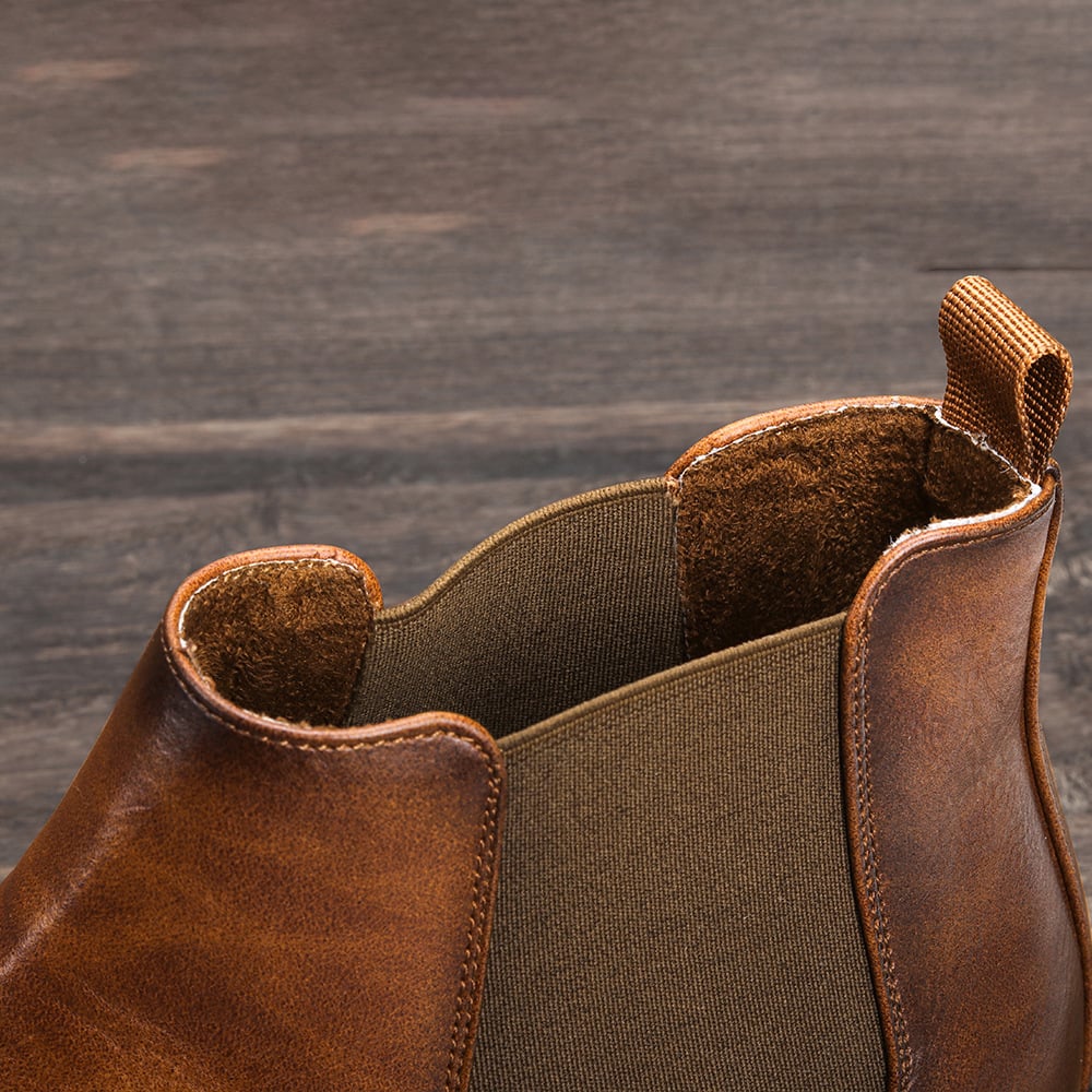 Waterdichte leren herenlaarzen - Narev