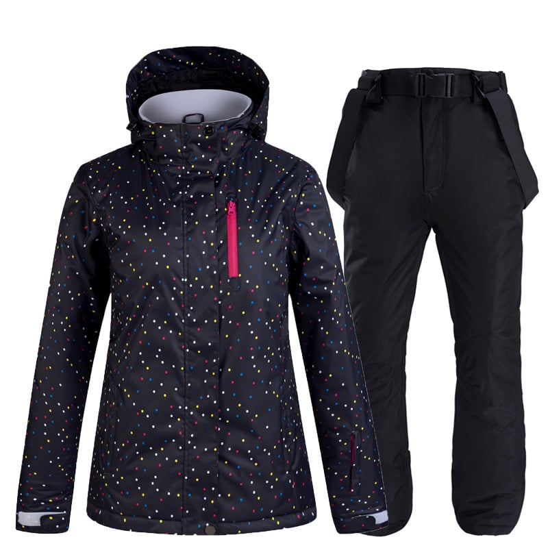 Warm en waterdicht dames skipak - Liora