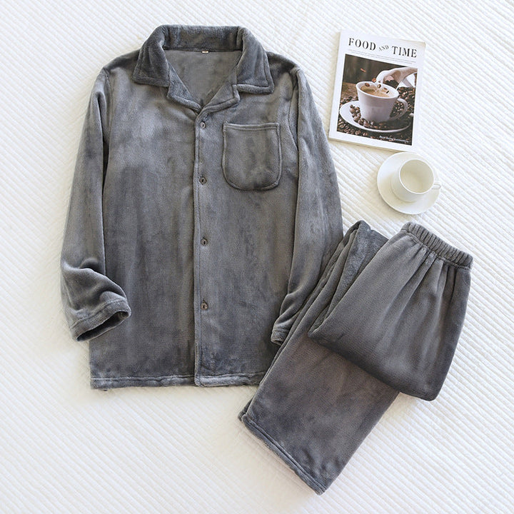 Herenpyjama van pluche - Leandro