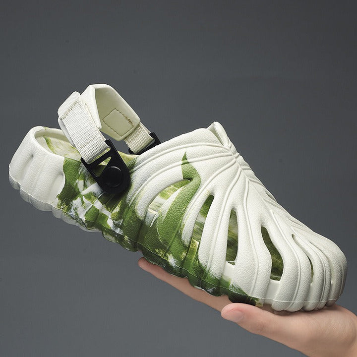 Voorgevormde rubberen herensandalen met ademend ergonomisch ontwerp - Mauro