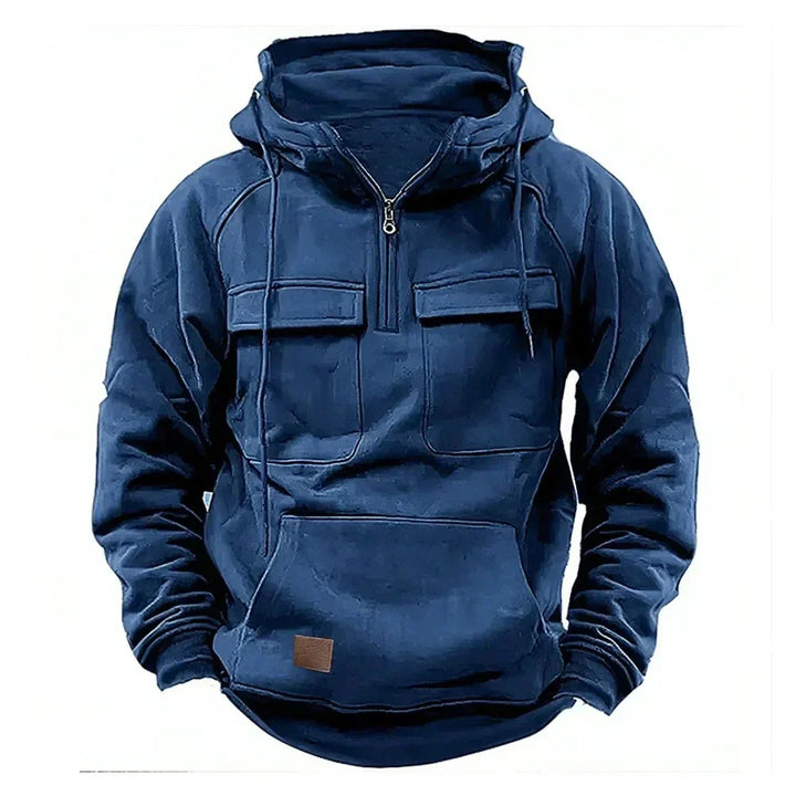 Kaiser - Warme hoodie met halve rits