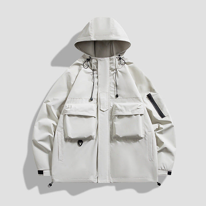 Winddichte Cargo Jas met Kap - Lukas