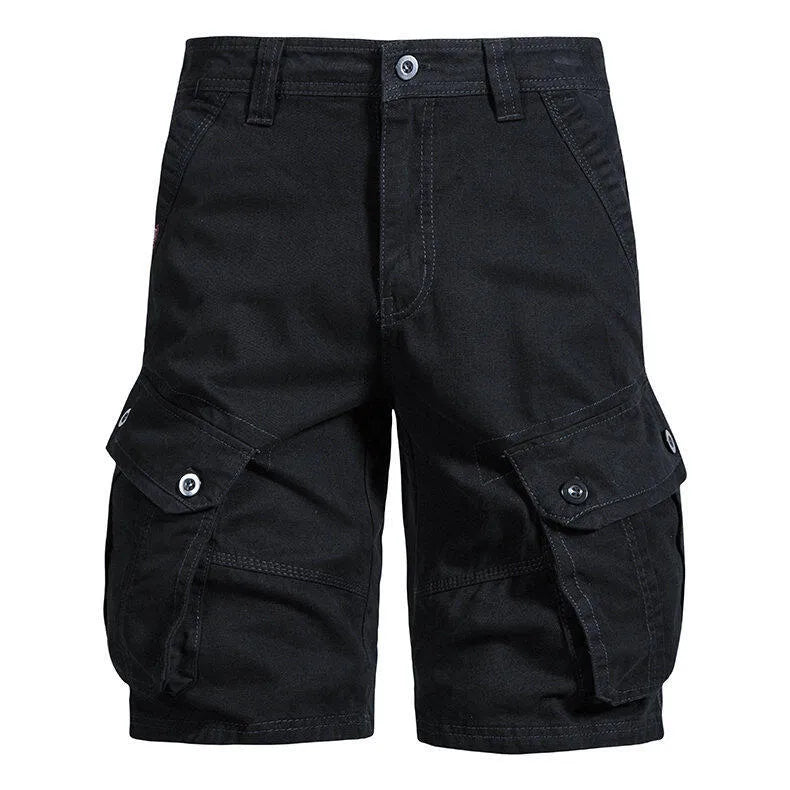 Vrijetijdsshort met cargozak voor heren - Jason