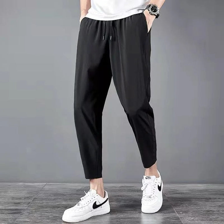 Korte herenbroek in licht, relaxed fit-materiaal - Mateo