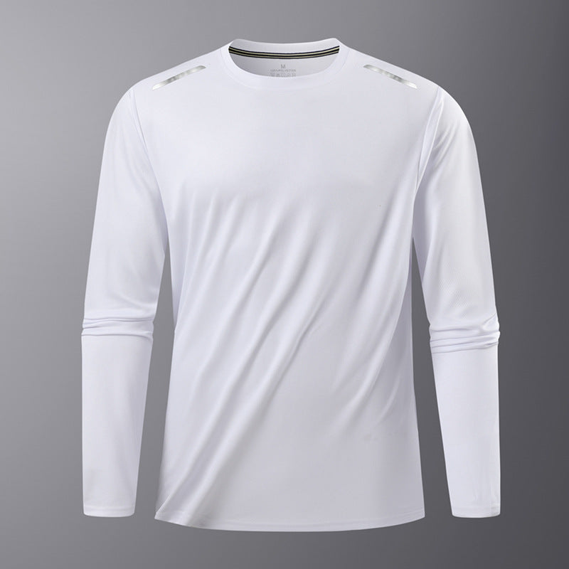 Heren t-shirt lange mouw dry fit - Hjalmer