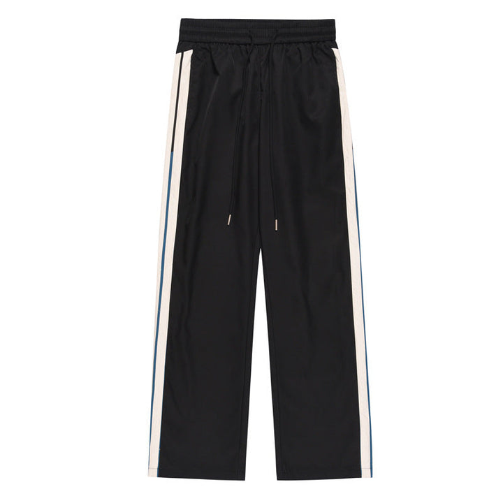 George - Draping Wide Leg Straight Pants Heren