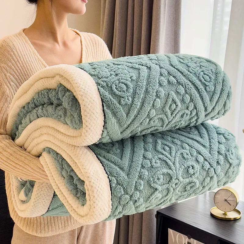Luxe gewatteerde winterdeken