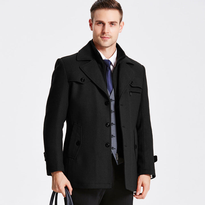 Elegante wollen jas - Darius