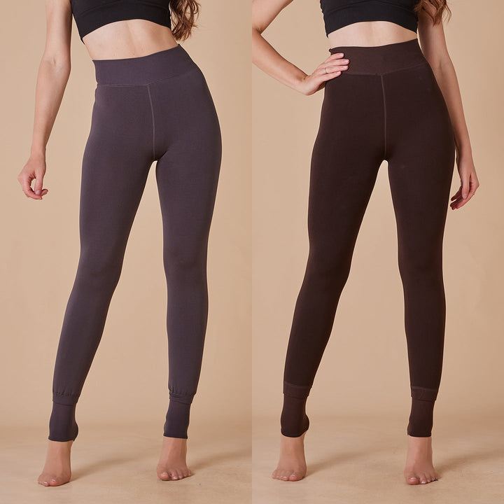 Thermische legging met fleecevoering - Aube