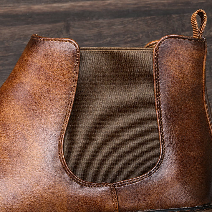 Waterdichte leren herenlaarzen - Narev