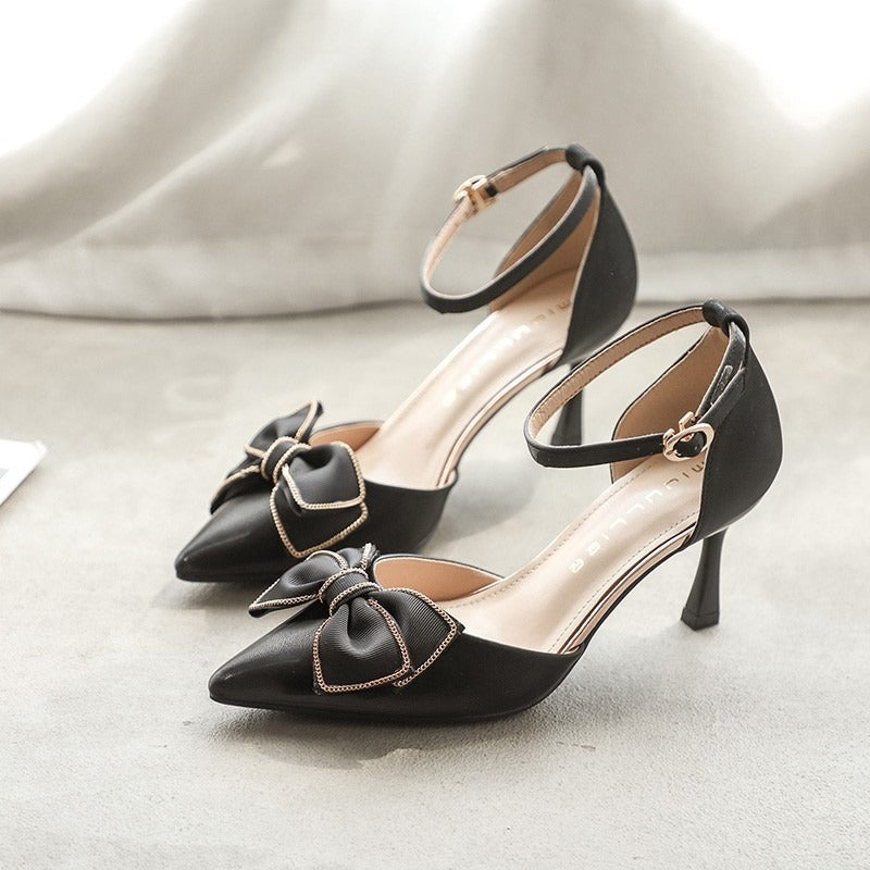 Elegante damesschoenen met strikdetail - Clarisse