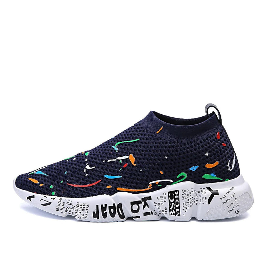Sportschoenen van ademende stof voor heren - Adrian