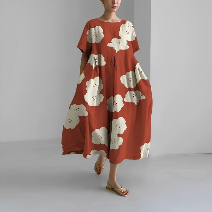 Katarina - Boho bloemenjurk voor een stijlvolle verschijning