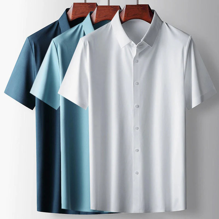 Adrien - Casual zijden overhemd