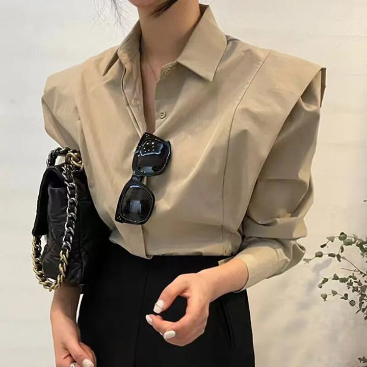 Johana - Elegant casual overhemd met lange mouwen