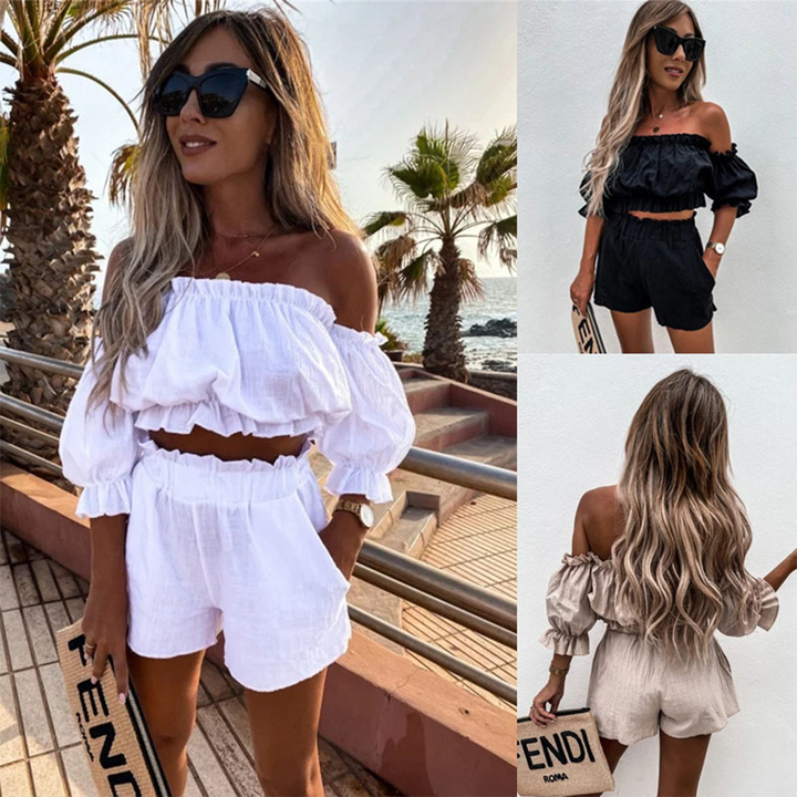 KEILY - Zomer top en shorts set