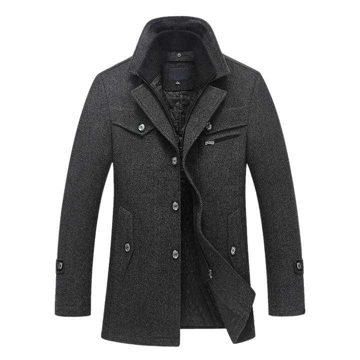 Elegante wollen jas - Darius