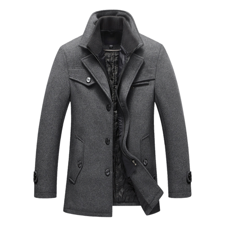 Elegante wollen jas - Darius