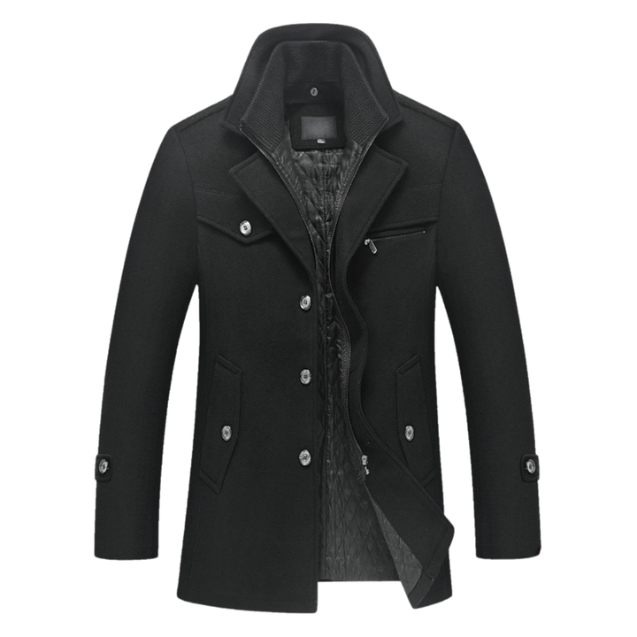 Elegante wollen jas - Darius