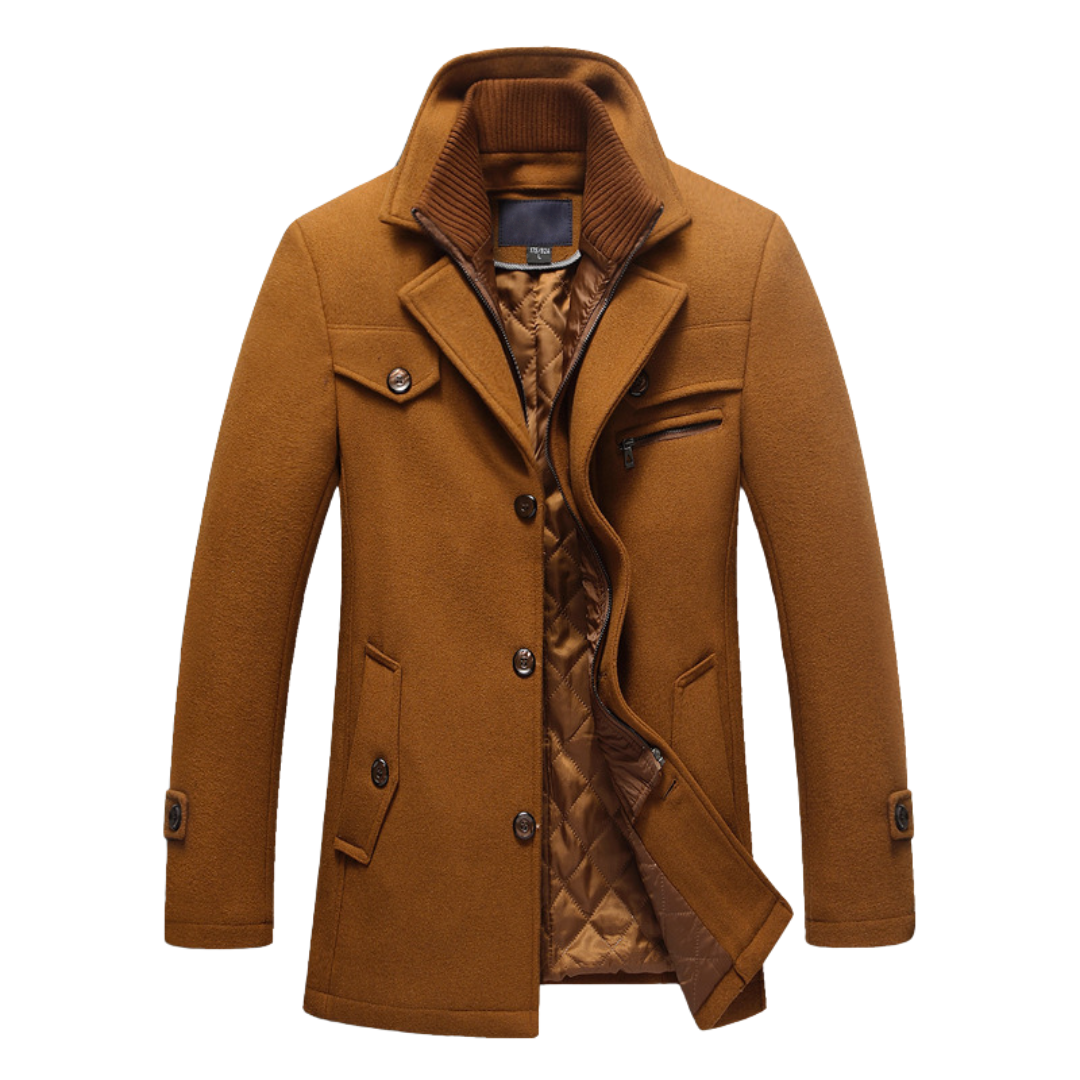 Elegante wollen jas - Darius