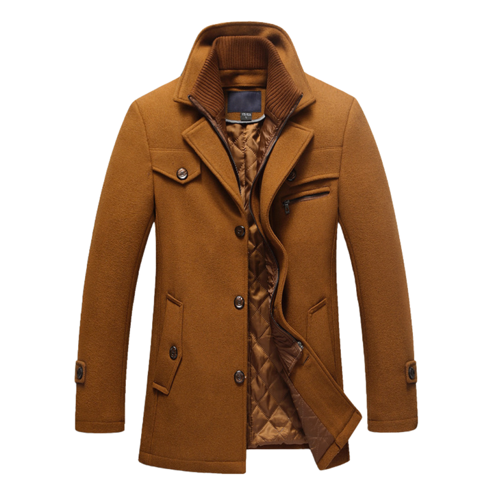 Elegante wollen jas - Darius