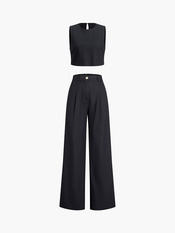 Esther - Boho tweedelige broekenset