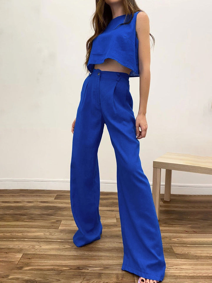 Esther - Boho tweedelige broekenset