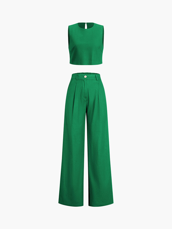 Esther - Boho tweedelige broekenset