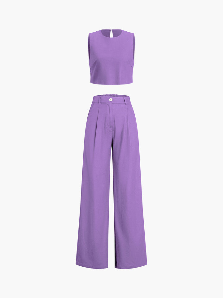 Esther - Boho tweedelige broekenset