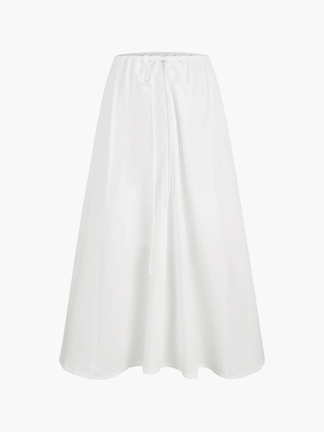 Tania - Vierkante Hals Gewaad Top & Rok Set met Pofmouwen