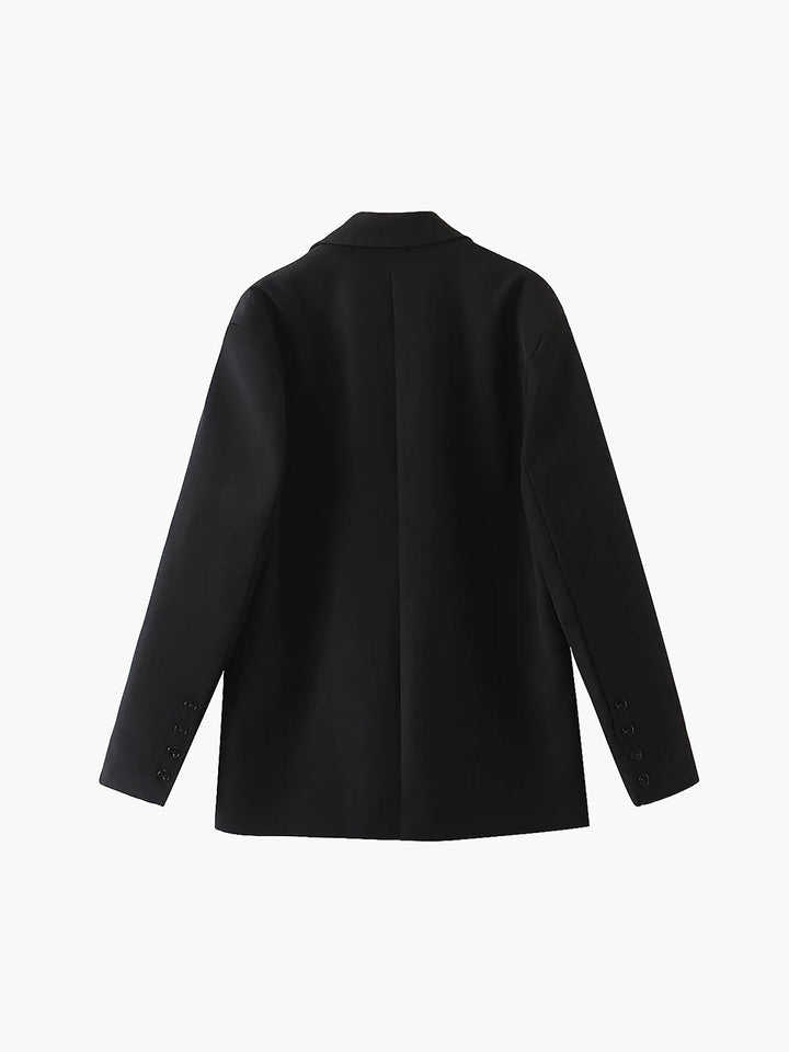 Luisa - Ontspannen single-breasted casual blazer