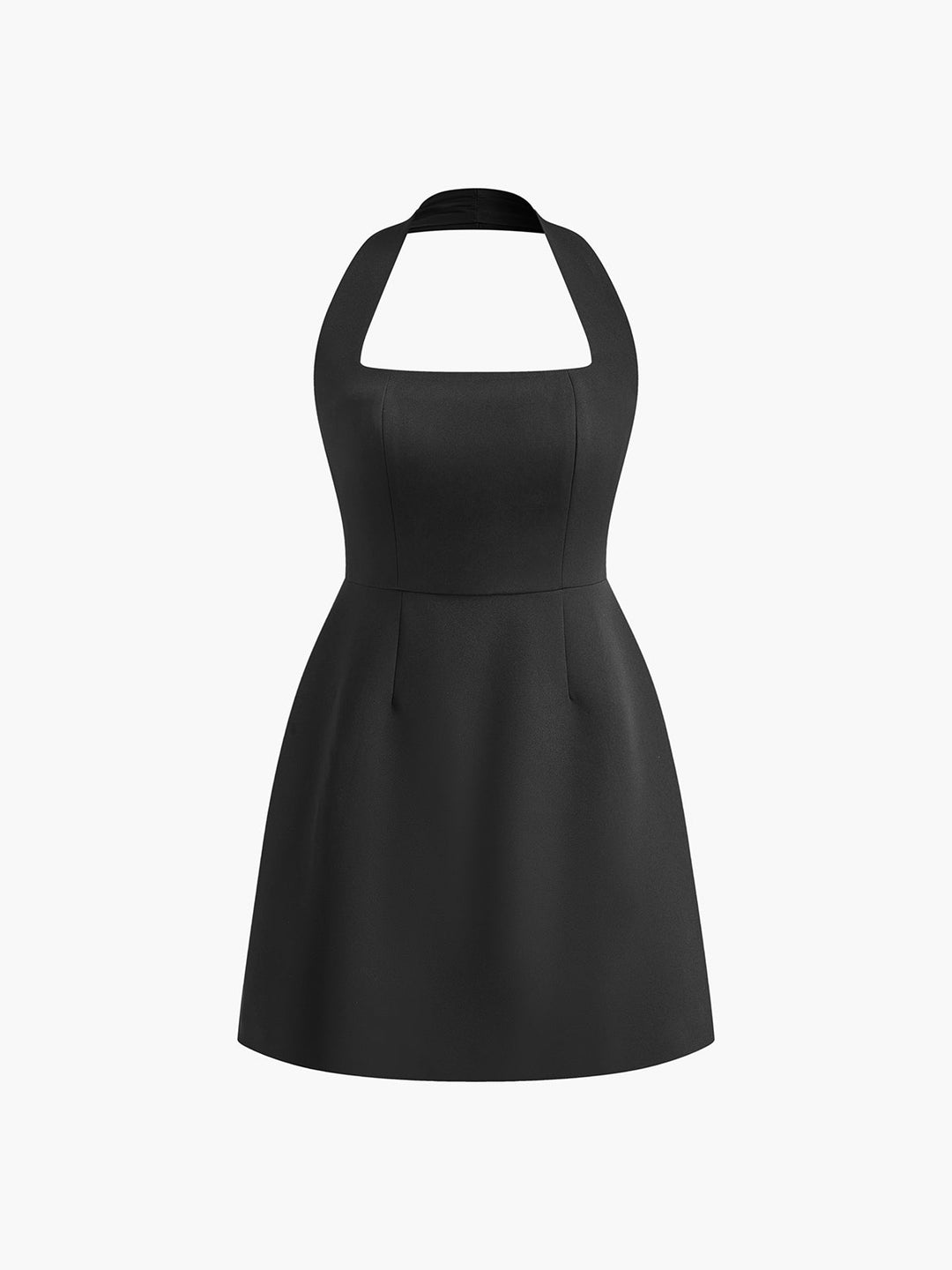 Sophie - Sexy Halter Effen Jurkje