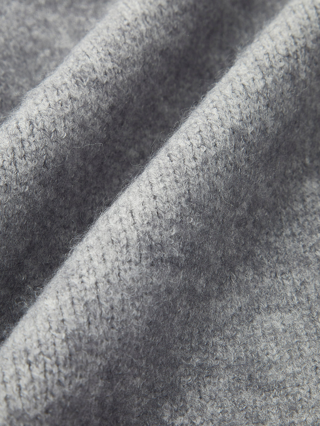 Gebreid damesvest met open hals - Svanhildr